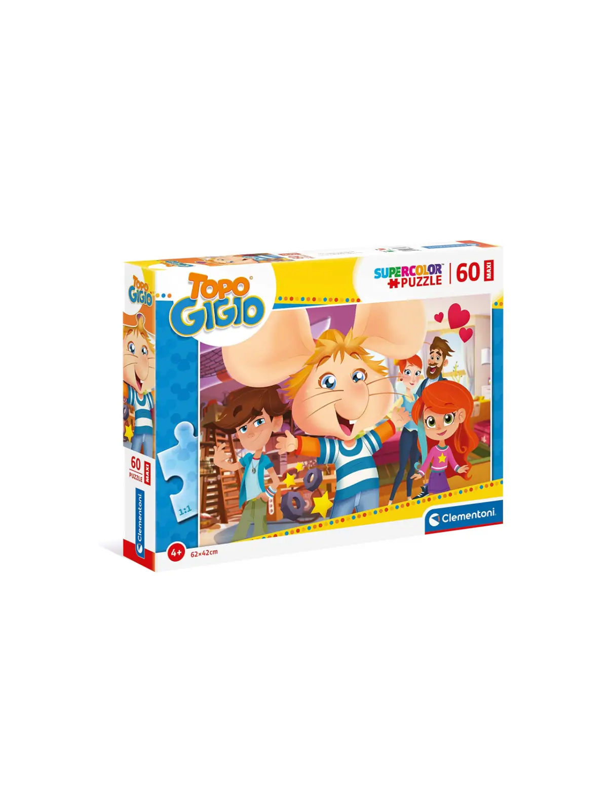 Super Color Puzzle Topo Gigio 60 pcs