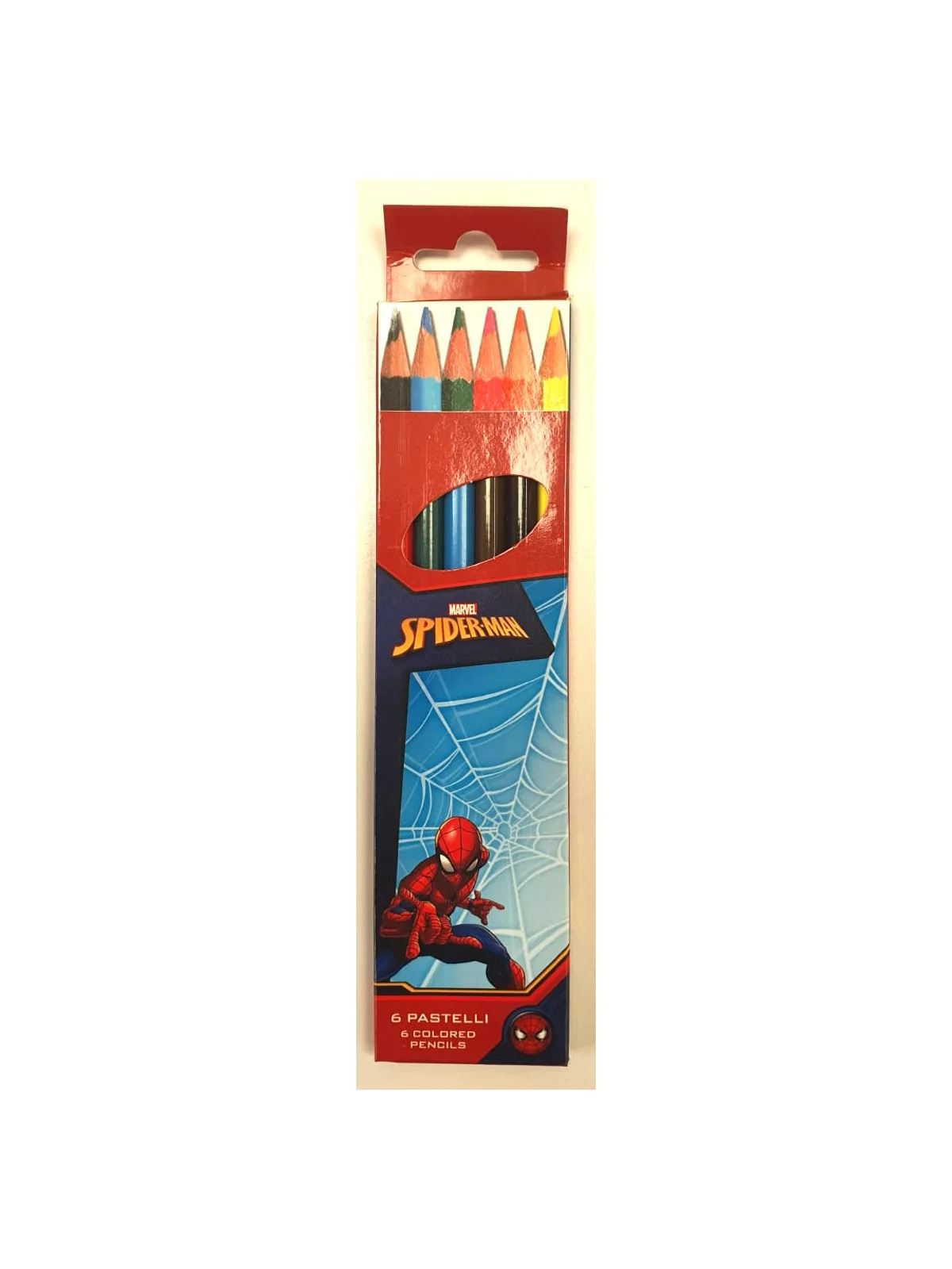 Colori a Matita Spiderman 6 PCS