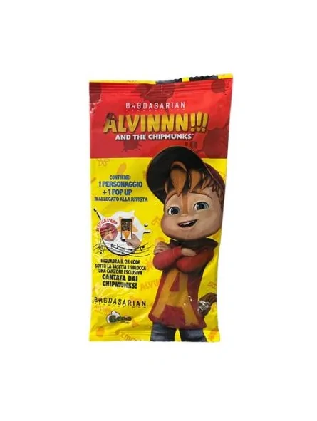 Alvin Personaggio 3D Flowpack