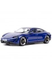 Burago Porsche Taycan Blu scala 1/24