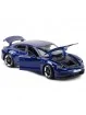 Burago Porsche Taycan Blu scala 1/24