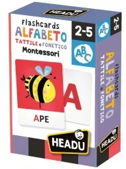 Flashcards Alfabeto Tattile e Fonetico Montessori