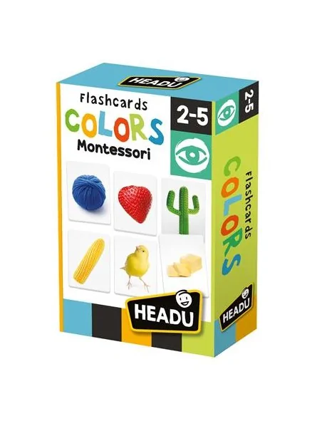 Flash Cards Colors Montessori