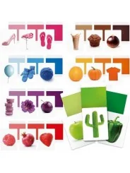 Flash Cards Colors Montessori