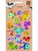 Stickers Puffy Small Fishes