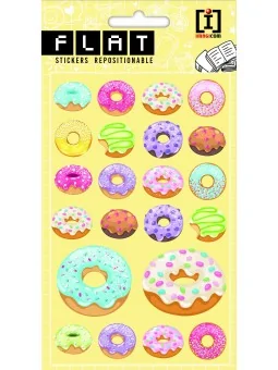 Stickers Flat Donuts