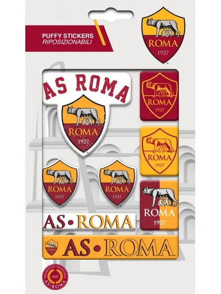 Stickers Roma Puffy Logo