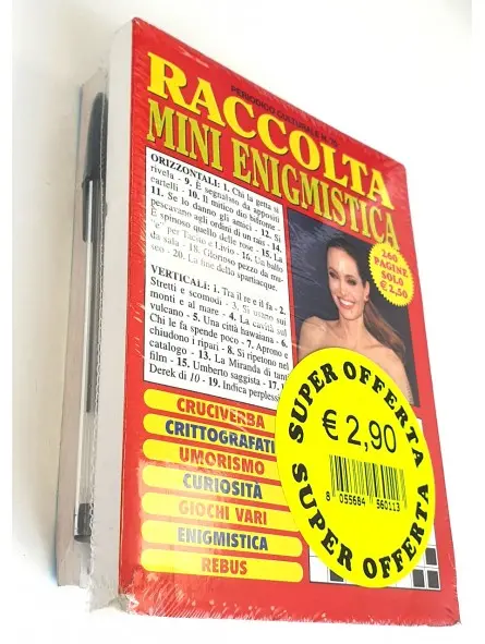 Raccolta Mini Enigmistica Maxi Pack con Penna PVP 2,90