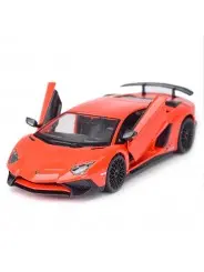 Burago Lamborghini Aventador SV Coupe Arancione Scala 1/24