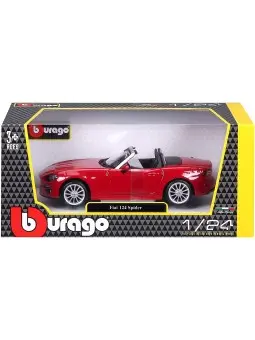 Burago Fiat 124 Spider scala 1/24