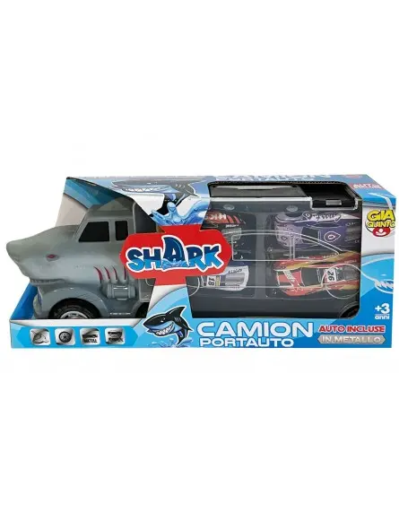 Shark Camion Trasporto con Auto