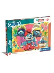 Super Color Puzzle The Smurfs 104 pcs