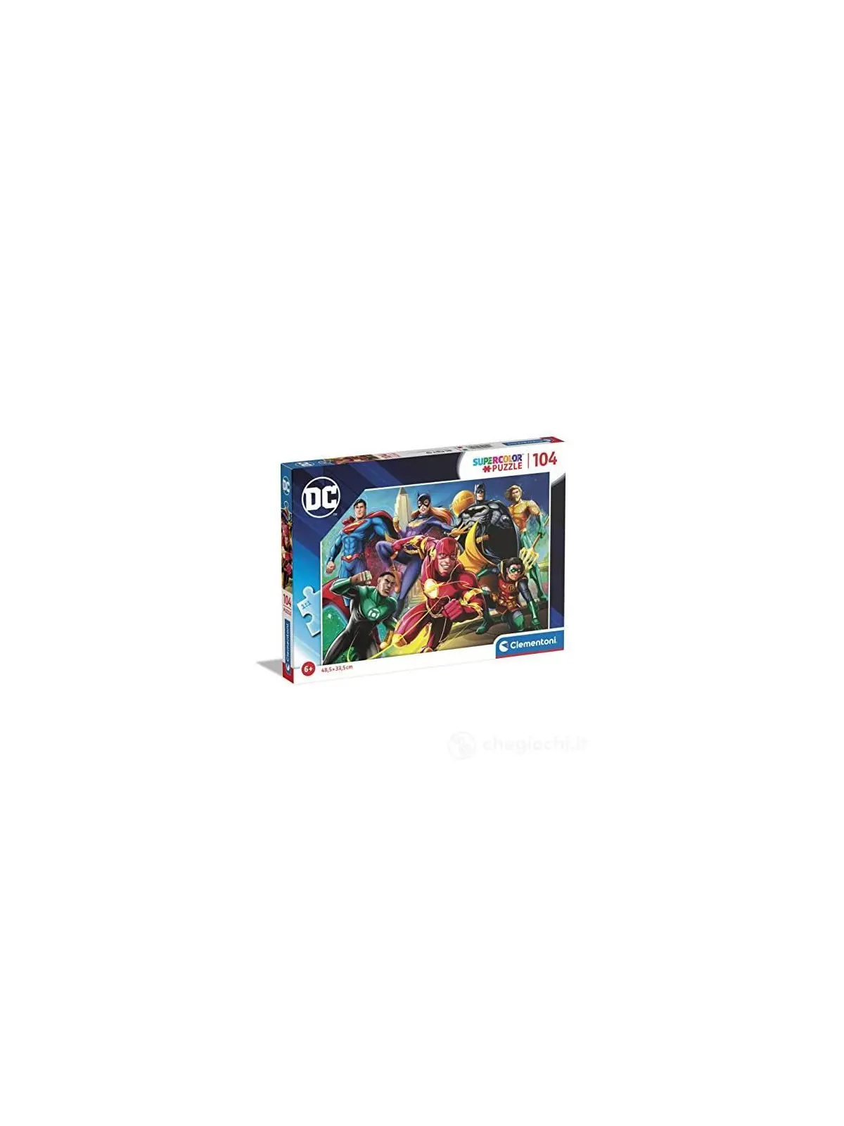 Super Color Puzzle DC Comics 104 pcs