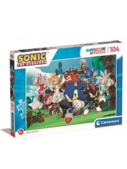 Super Color Puzzle Sonic 104 pcs