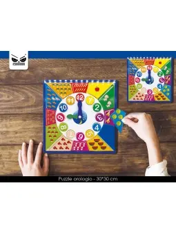 Puzzle Orologio in Legno per Imparare ST6135