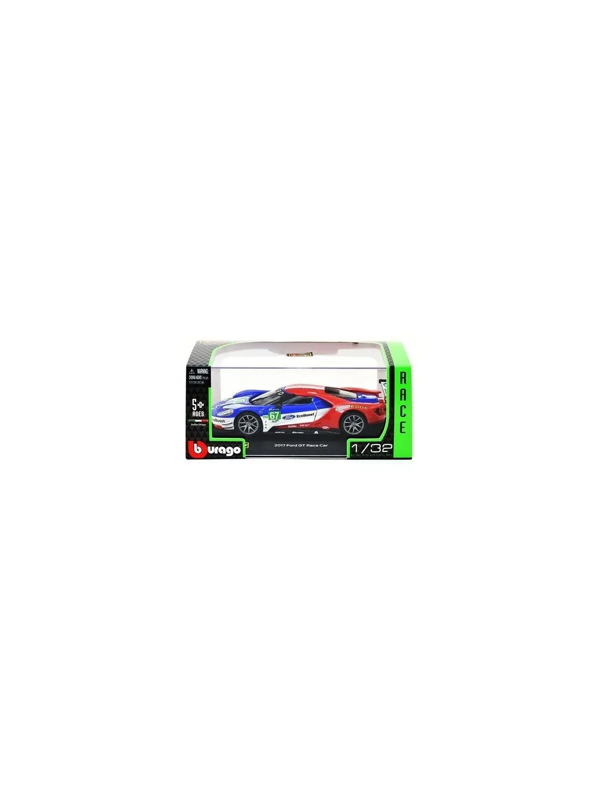 Burago Ford GT Race Car 2017 Scala 1/32