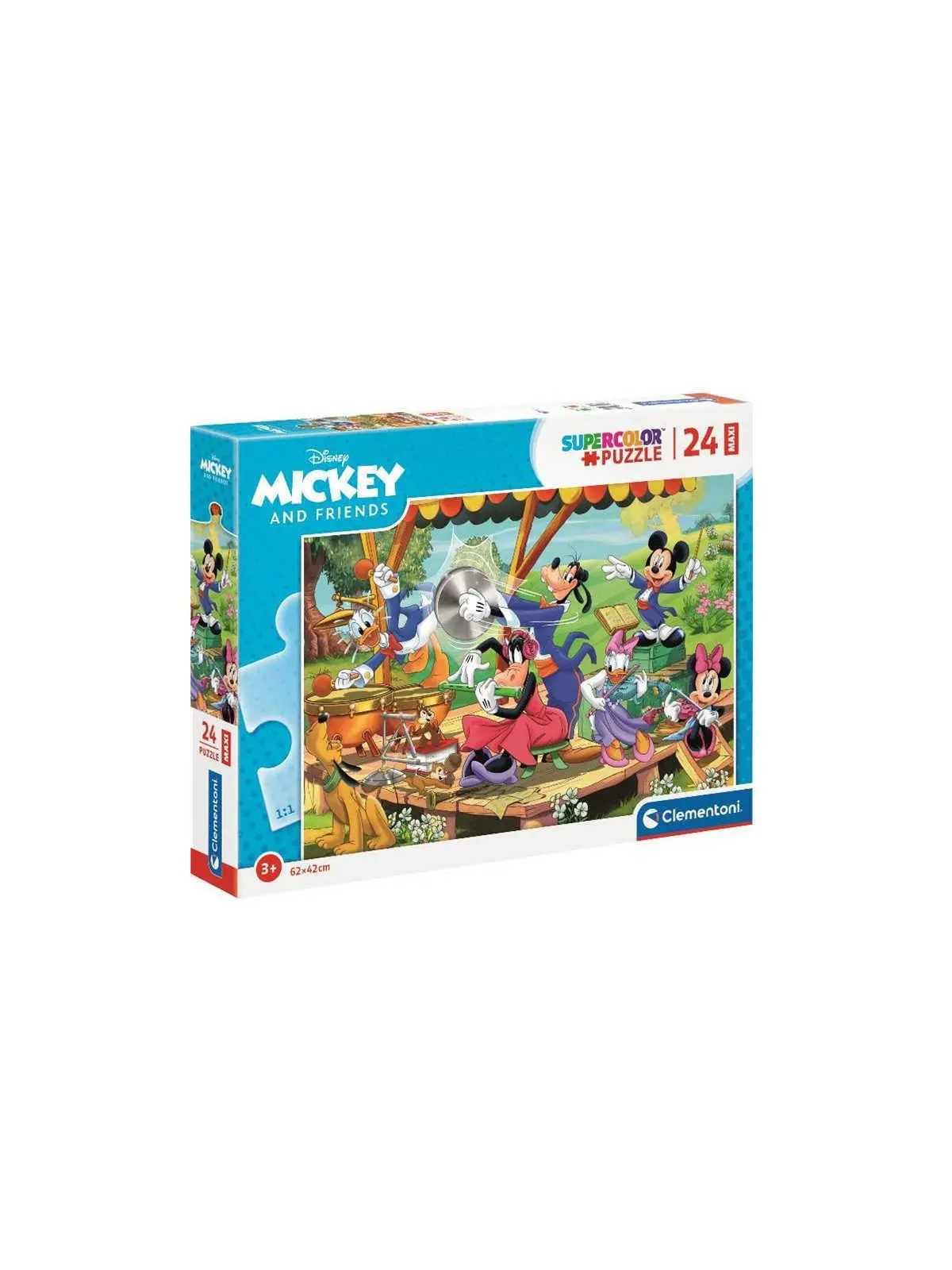 Super Color Puzzle Mickey And Friends 24 pcs