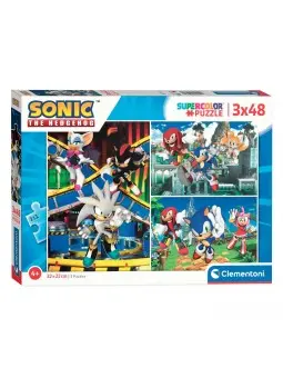 Super Color Puzzle Sonic 3x48