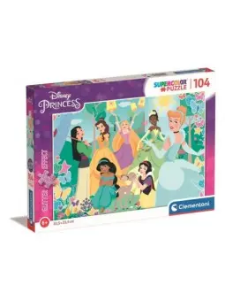 Super Color Puzzle Disney Princess 104 pcs