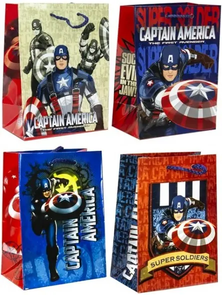 Gift Bag Regalo Captain America