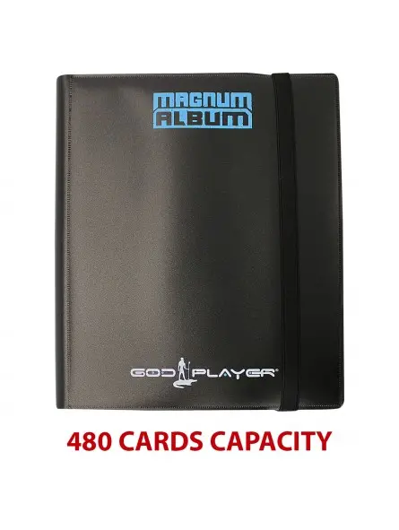 God Player Magnum Album Nero 480 Cards Pro Binder