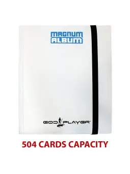 God Player Magnum Album Bianco 504 Cards Pro Binder