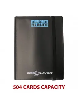God Player Magnum Album Nero 504 Cards Pro Binder