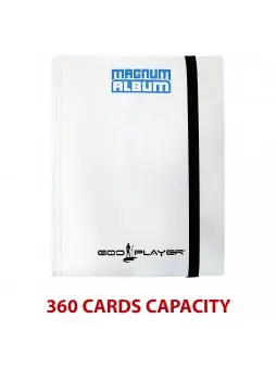 God Player Magnum Album Bianco 360 Cards Pro Binder