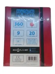 God Player Magnum Album Rosso 360 Cards Pro Binder
