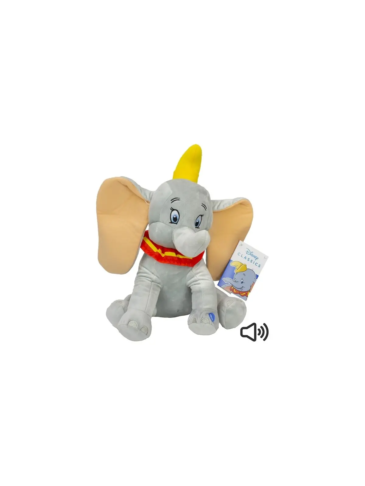 Disney Peluche Dumbo con Suono 30 cm