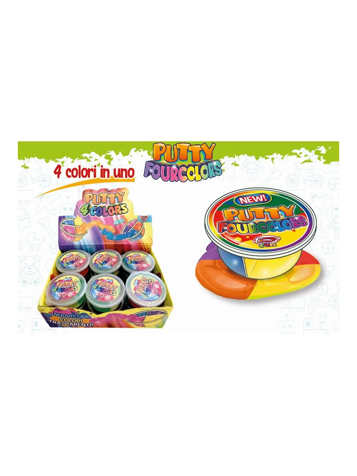 Putty 4 Colors New
