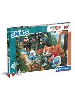 Super Color Puzzle The Smurfs 180 pcs