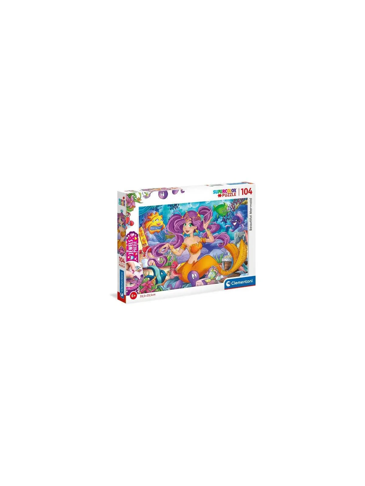 Jewels Puzzle Beautiful Mermaid 104 pcs