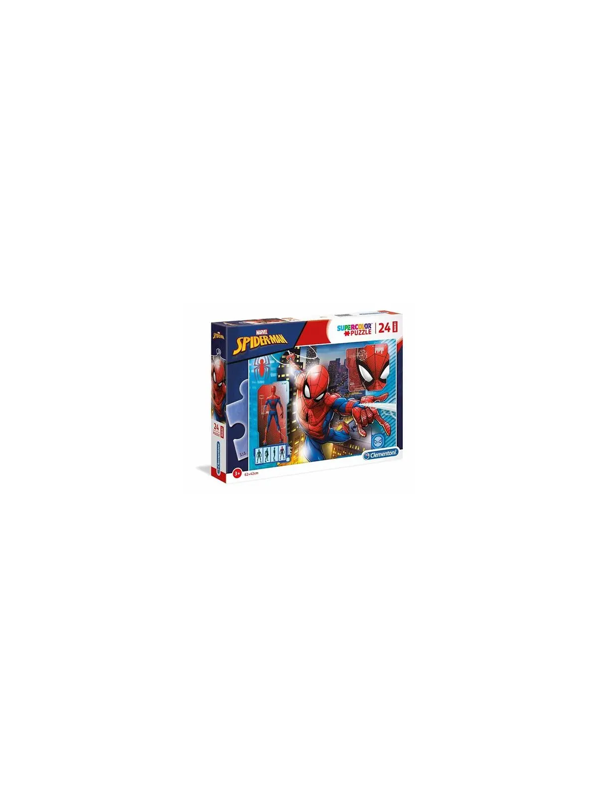 Maxi Puzzle Super Color Spiderman 24 pcs