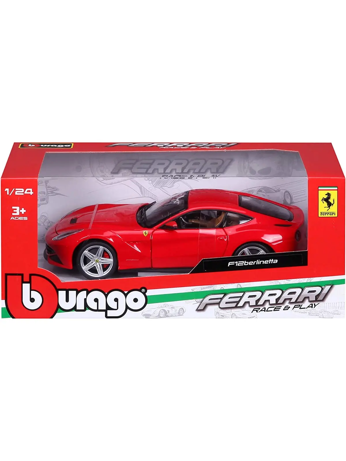 Burago R&P Ferrari F12 Berlinetta scala 1/24