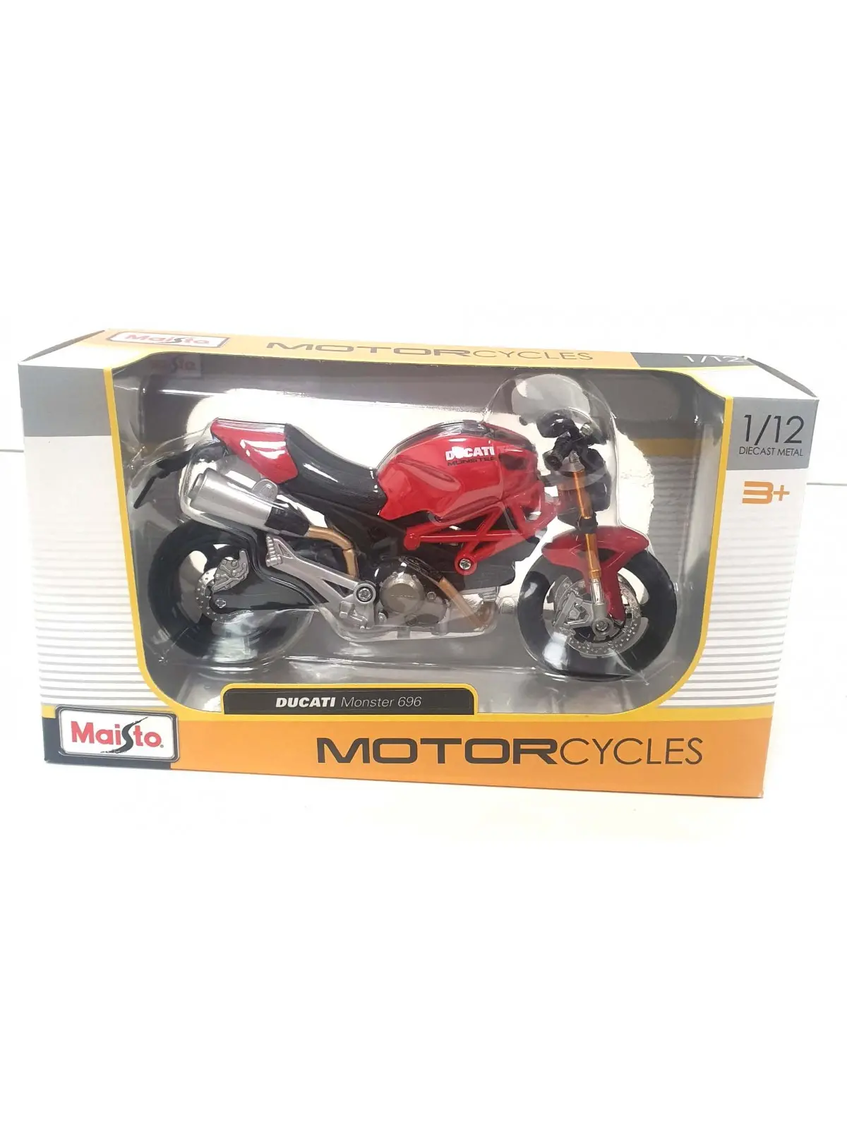 Maisto Moto Ducati Monster 696 scala 1/12