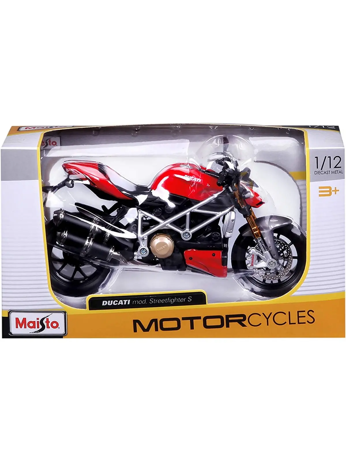 Maisto Moto Ducati Streetfighter S Scala 1/12