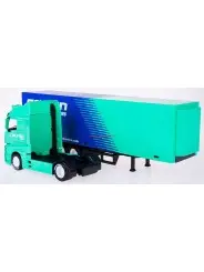 Burago Camion Con Rimorchio Falken Tires Scala 1/4