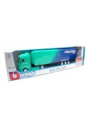 Burago Camion Con Rimorchio Falken Tires Scala 1/43