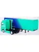 Burago Camion Con Rimorchio Falken Tires Scala 1/43 Burago Camion Con Rimorchio Falken Tires Scala 1/43