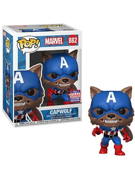 Funko Pop Marvel Capwolf 882