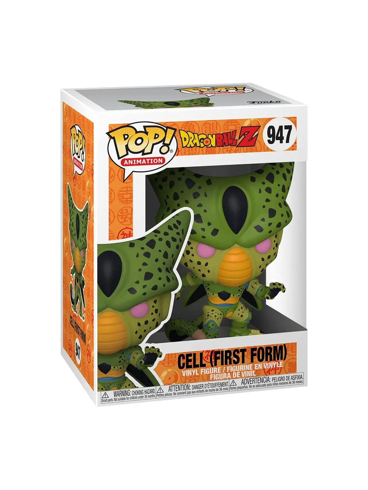 Funko Pop Dragonball Z Cell First Form 947