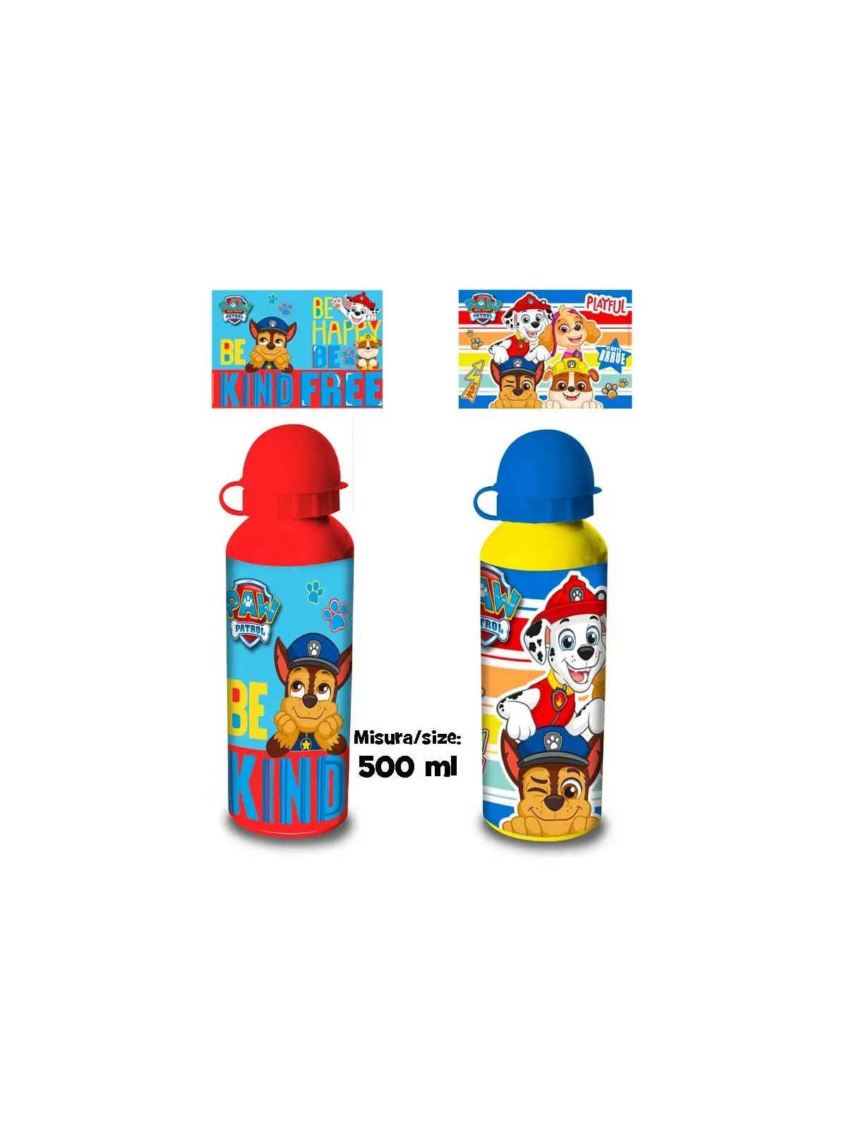 Paw Patrol Borraccia Alluminio 500 ML