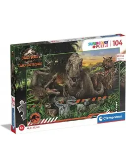 Super Color Puzzle Jurassic World 104 pcs