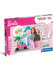 Super Color Puzzle Shaped Barbie 104 pcs