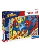 Maxi Puzzle Super Color Spiderman Super Hero 24 pcs