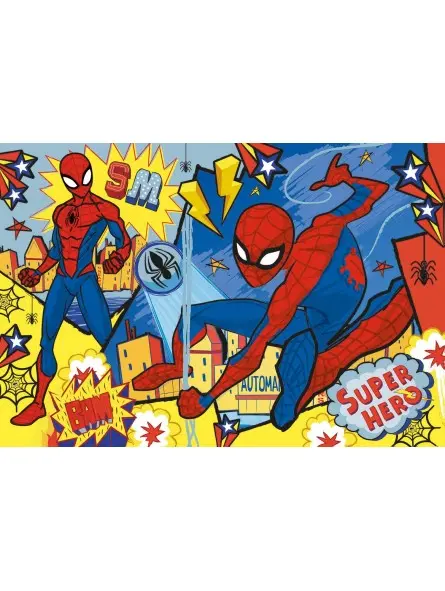 Maxi Puzzle Super Color Spiderman Super Hero 24 pcs