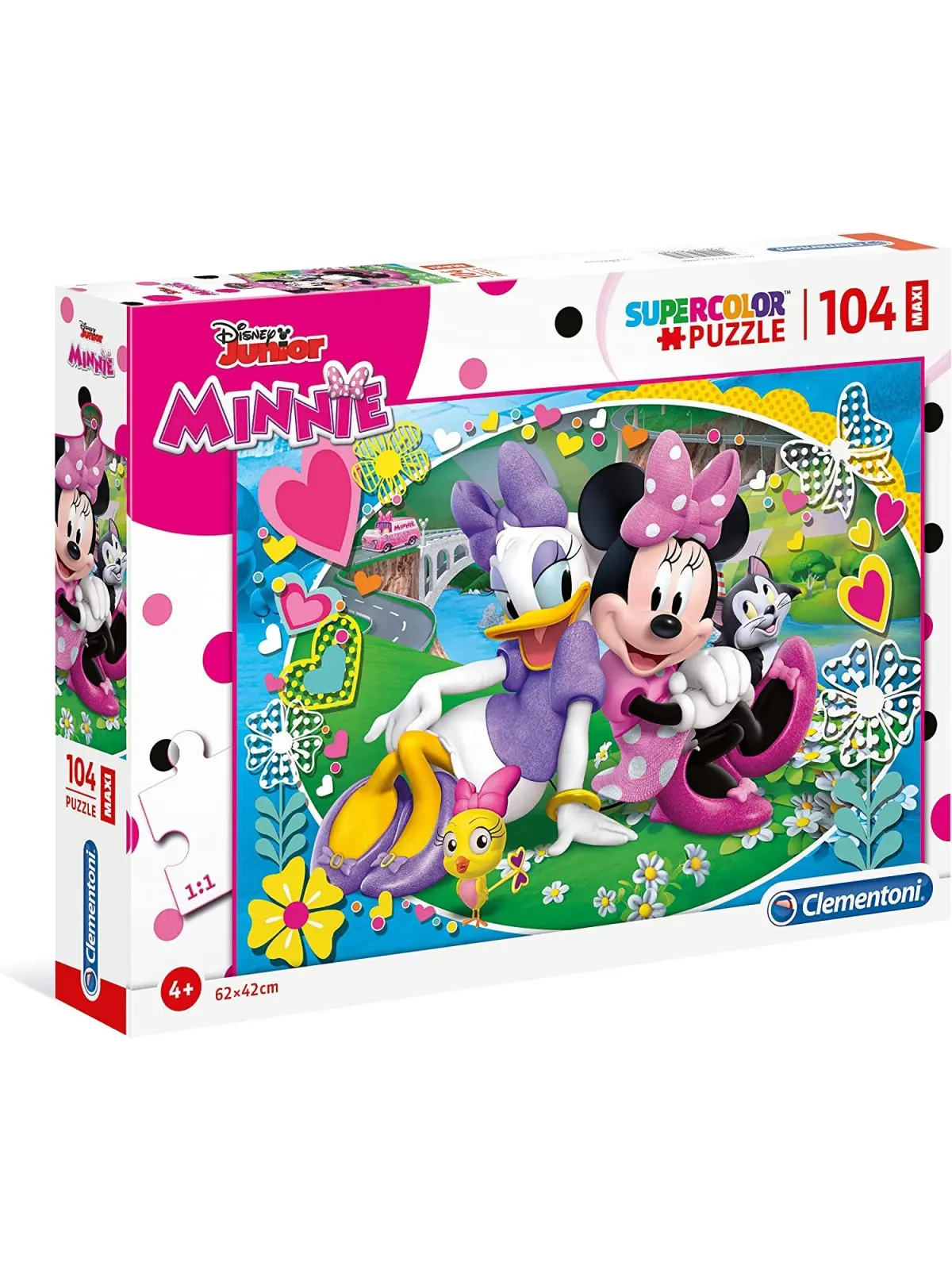 Maxi Puzzle Super Color Disney Minnie Happy Helpers 104 pcs