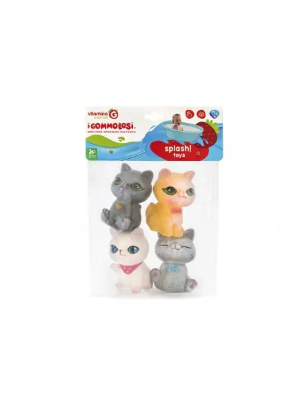 Gommolosi Gatti 4 PCS