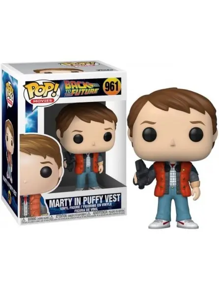 Funko Pop Back To The Future Marty in Puffy Vest 961